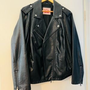 Levi Leather Moto Jacket